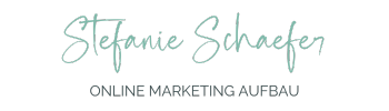 Website Logo mit Untertitel Online Marketing Aufbau